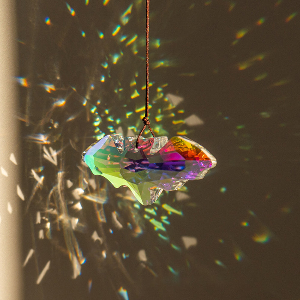 Gothic Crystal Bat Suncatcher Hanging Ornament 6H7HLS170
