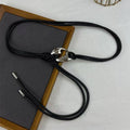 Elegant Double Rope Leather Knotted Thin Rope Belt 6W6JBT190