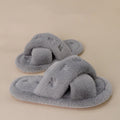 Fluffy Bowknot Indoor Slippers - DippedShop Wholesale - #0259