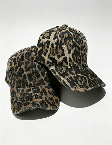 Simple Leopard Print Versatile Baseball Cap 6W6HAT810