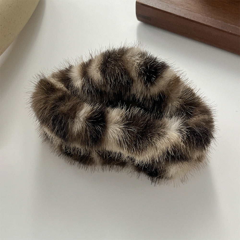 Faux Fur Hair Claw - DippedShop Wholesale - #6867
