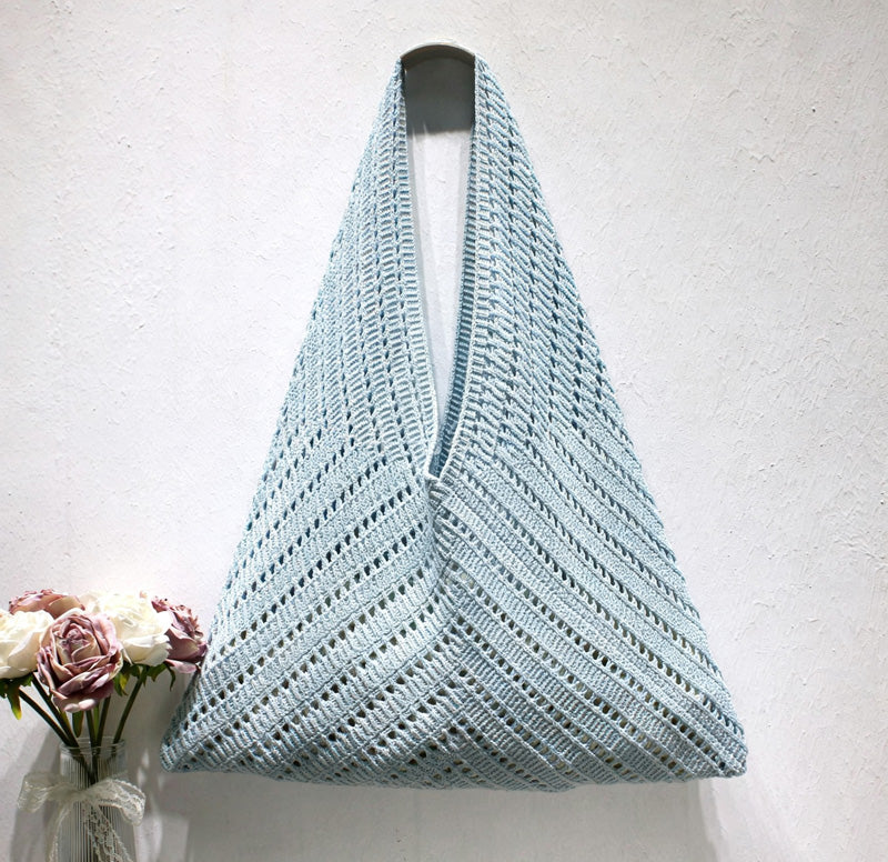 Trendy Hollow Out Solid Color Tote Bag 6W10BBG1778