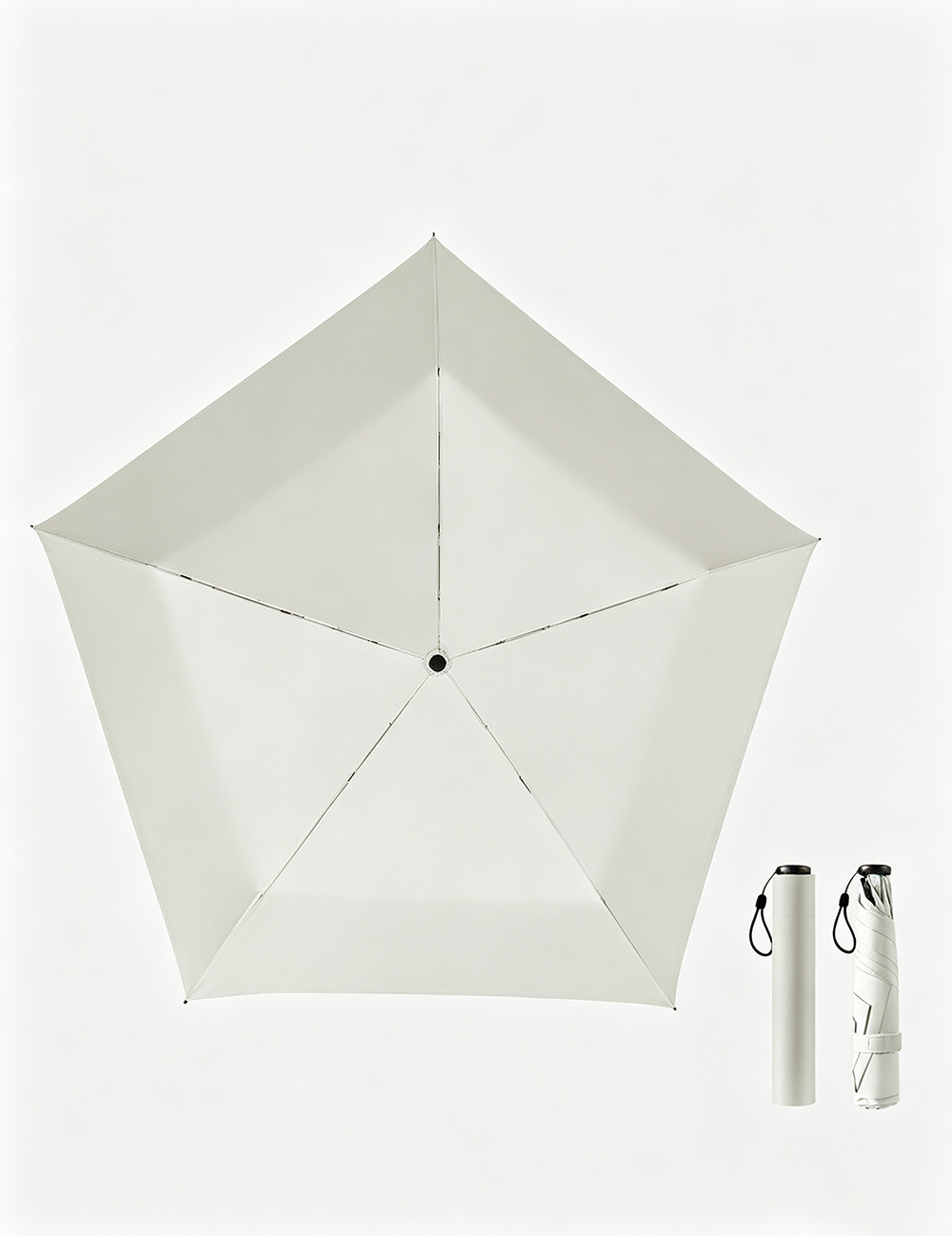 Solid Color Mini Featherweight Folding Umbrella DP26UL02