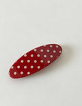 Cute Oval Polka Dots Print Hair Clips 6W6HCP1213