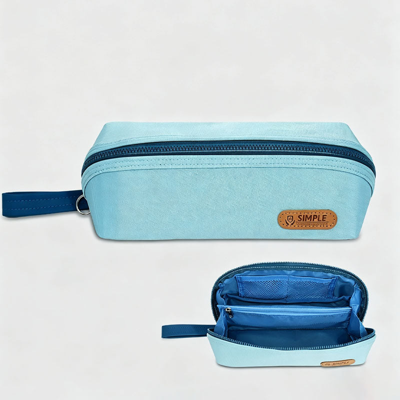 Simple Solid Color Large Capacity Pencil Case 6S10BOB1064