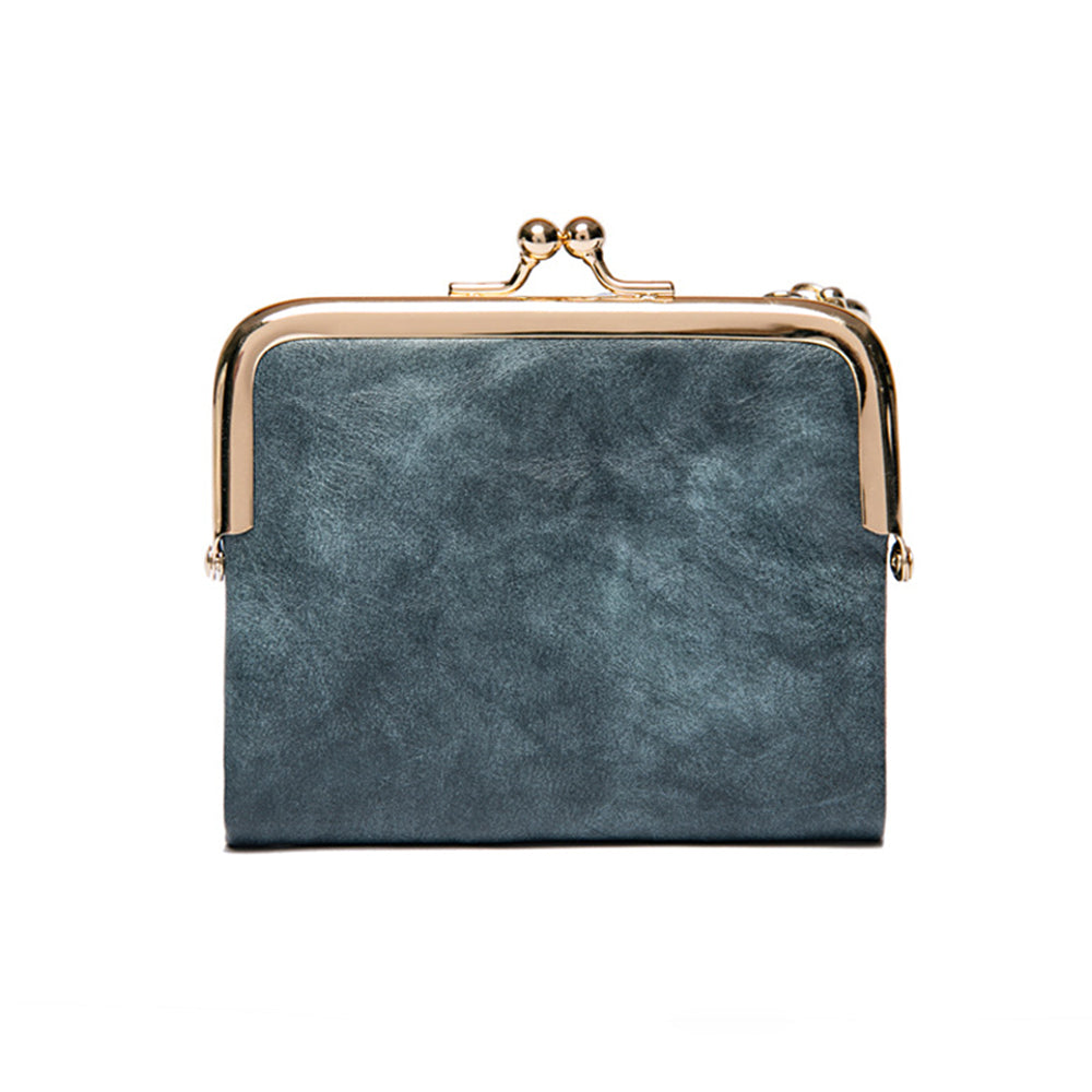 Vintage Kiss-Lock Short Bifold Wallet 6W10BWB295
