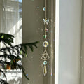 Butterfly Crystal Wind Chime Suncatcher - DippedShop Wholesale - #9315