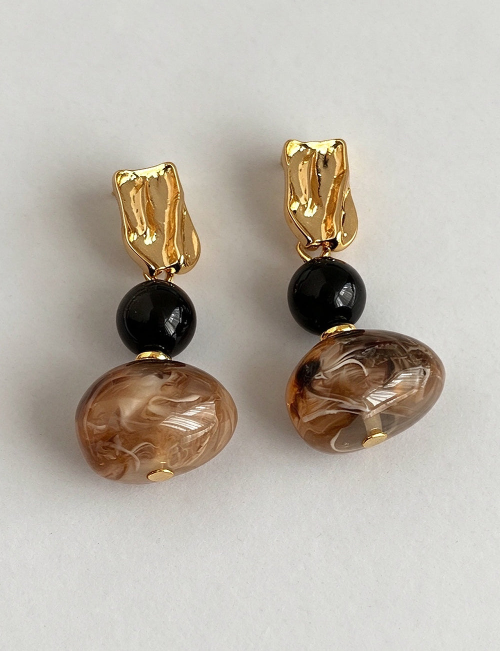 Amber Dangle Earrings - DippedShop Wholesale - #0563