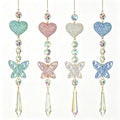 Butterfly Crystal Sun Catcher - DippedShop Wholesale - #1283