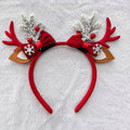 Reindeer Antler Plush Headband - DippedShop Wholesale - #8659