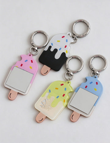 Cartoon Ice Cream Keychain - DippedShop Wholesale - #7747