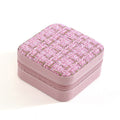 Portable Square Jewelry Box - DippedShop Wholesale - #6771
