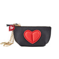 Cute 3D Heart Leather Mini Coin Purse 6W10BWB306