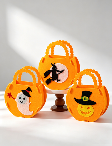 Halloween Pumpkin Ghost Tote Bag - DippedShop Wholesale - #2099