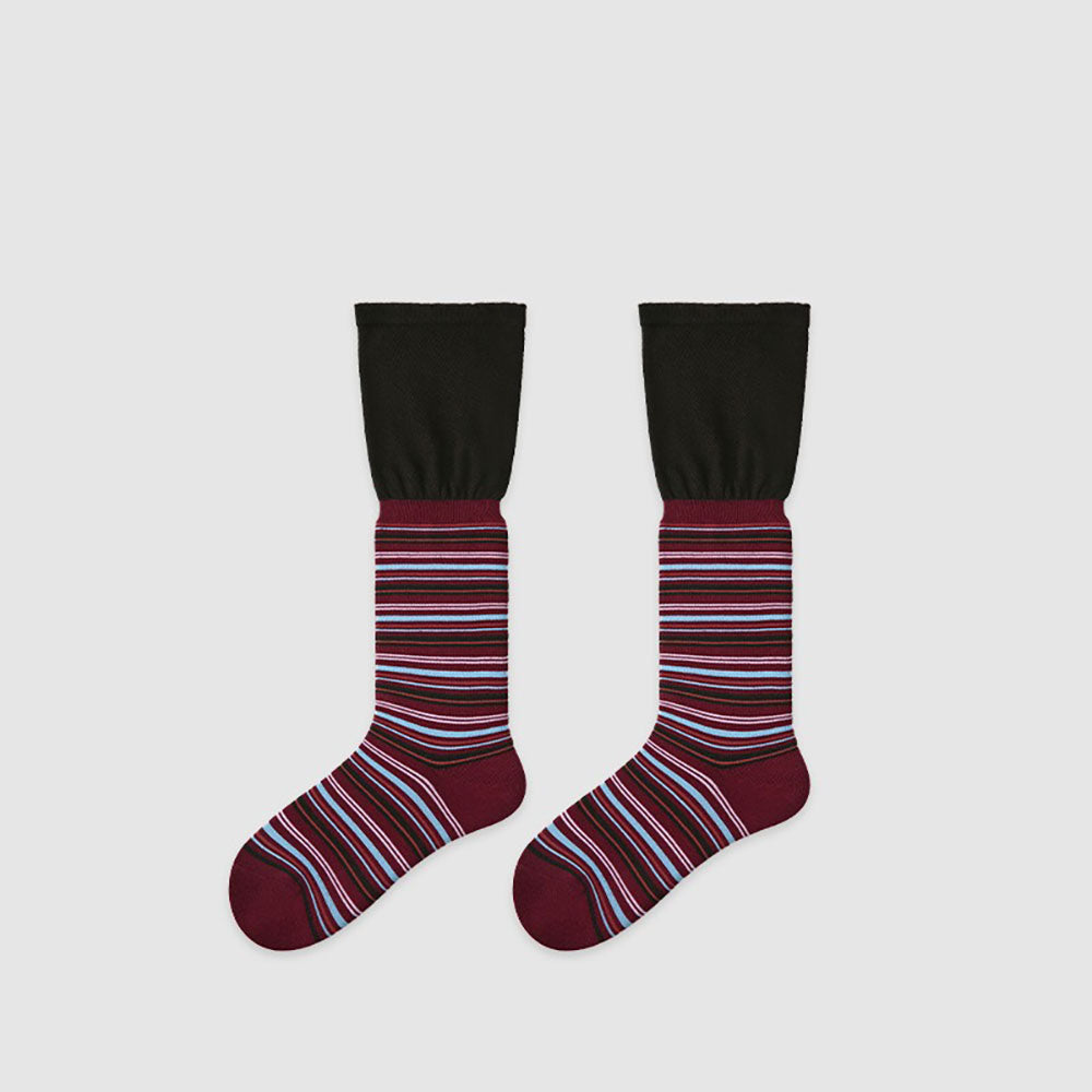 Spliced Calf Socks - DippedShop Wholesale - #6499