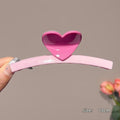 Heart Hair Claw Clip - DippedShop Wholesale - #7347