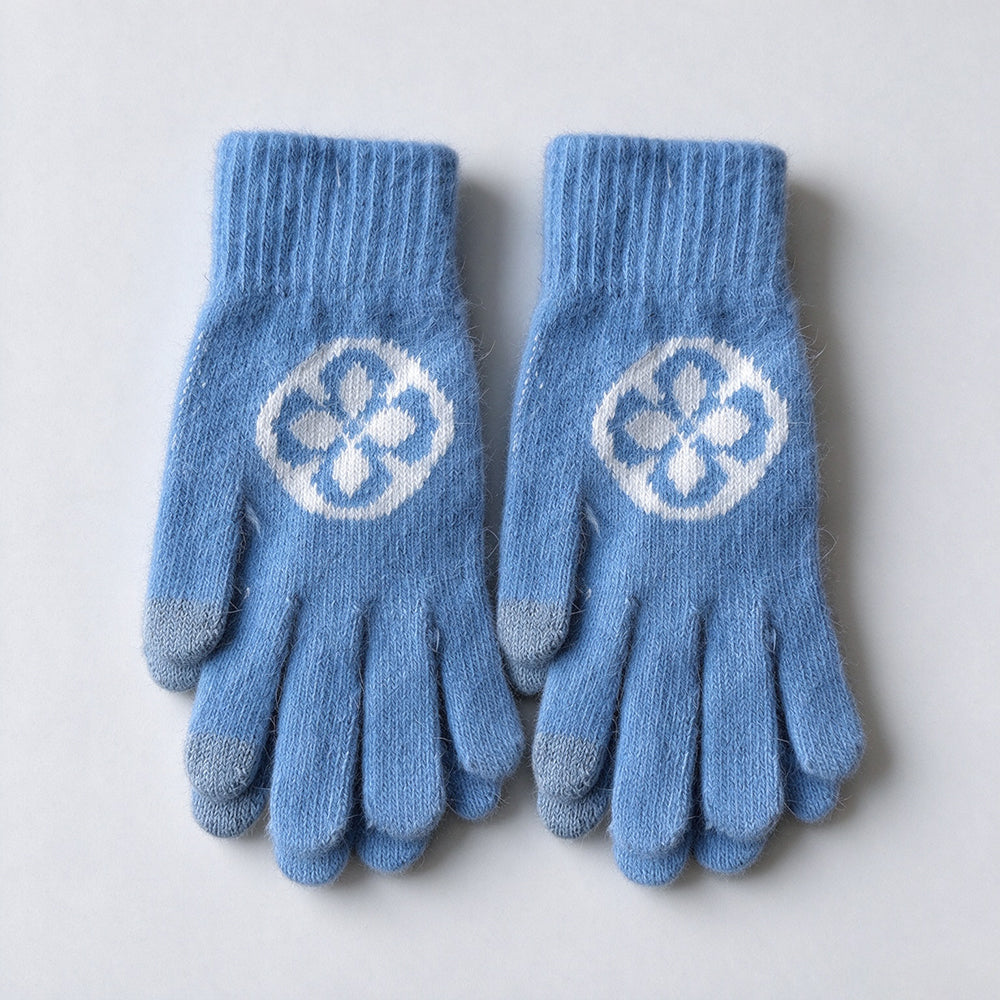 Jacquard Knit Touchscreen Gloves - DippedShop Wholesale - #5971