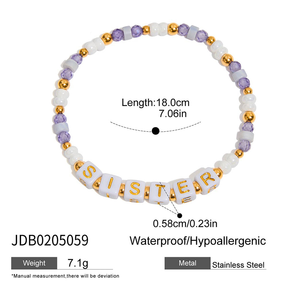 Sun Moon Open Bracelet - DippedShop Wholesale - #1427