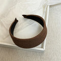 Retro Woven Tweed Textured Wide Headband 6W6HBD328