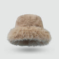 Imitation Rabbit Fur Bucket Hat - DippedShop Wholesale - #4211