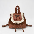 Cute Cartoon Bow Knot Lace Trim Mini Backpack 6W10BBG2510