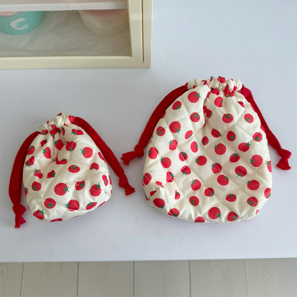 Quilted Shell Cosmetic Bag - DippedShop Wholesale - #7427