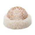 Winter Faux Fur Thicken Warm Bucket Hat 6W6HAT825