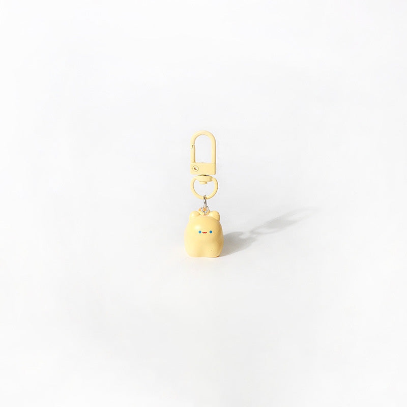 Cute Solid Color Cat Pendant Bag Charm 6W10BBC678
