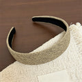 Simple Solid Color Non-Slip Wide Headband 6W6HBD330