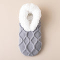 Fuzzy Fleece Lined Warm No Slip Slipper Socks 6W8FSO861