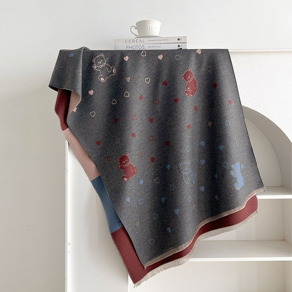 Reversible Shawl Scarf - DippedShop Wholesale - #9059