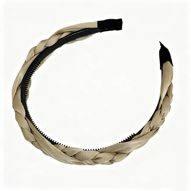 Fahsion Braided Twisted Headband with Teeth 6W6HBD313