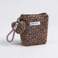 Vintage Leopard Pattern Plush Cosmetic Bag 6C5CO269