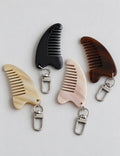 Acetate Pocket Comb Keychain - DippedShop Wholesale - #5411