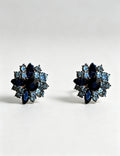 Luxury Rhinestone Crystal Flower Stud Earrings 6W6JER745