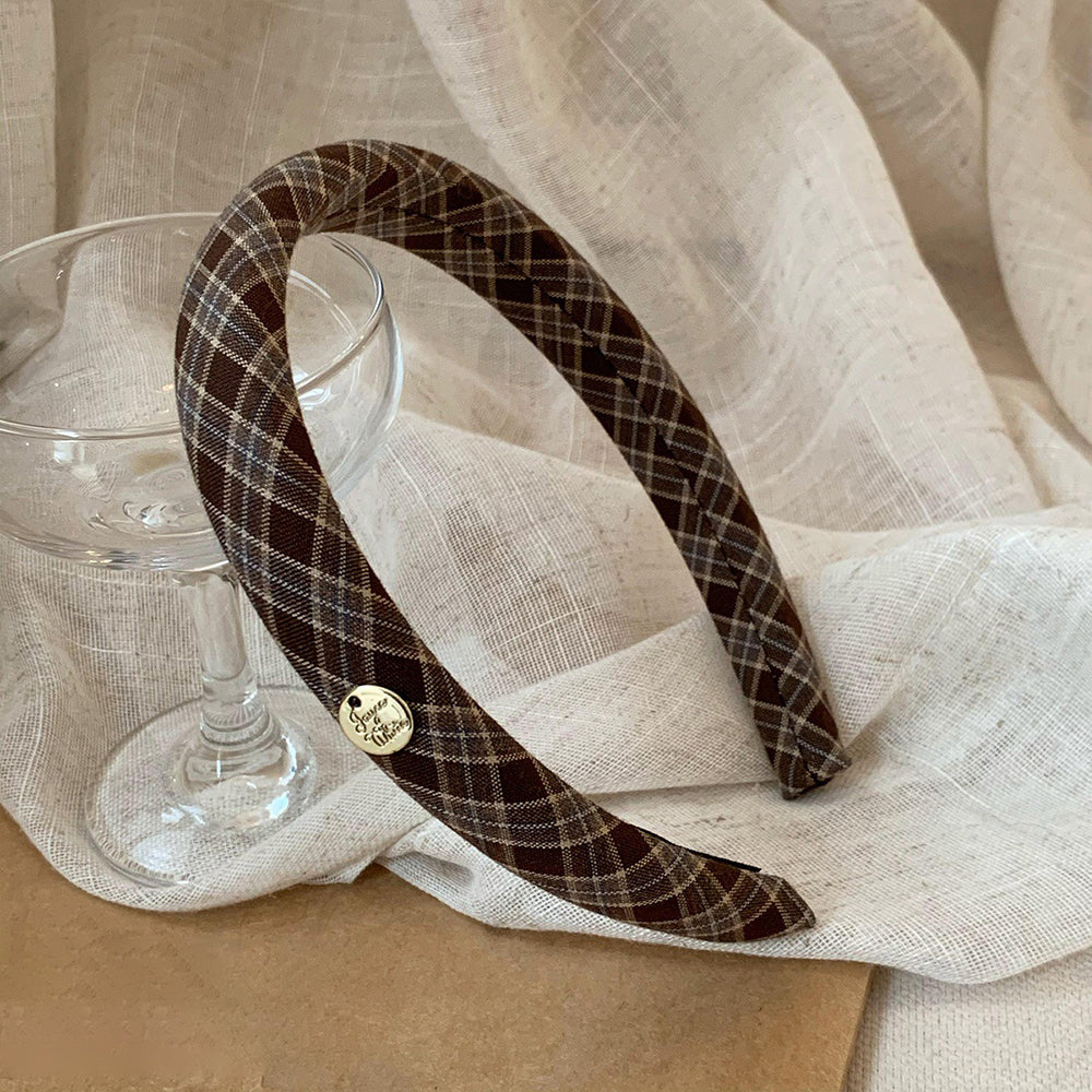 Vintage Floral Print Non Slip Padded Headband 6W6HBD364