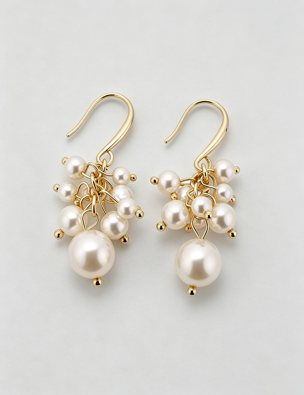 Pearl Cluster Grape Dangle Earrings 6W6JER783