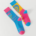 Asymmetrical Cartoon Crew Socks - DippedShop Wholesale - #4195