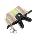 Fashion Multi-Color Striped Dumpling Coin Purse 6S10BWB116