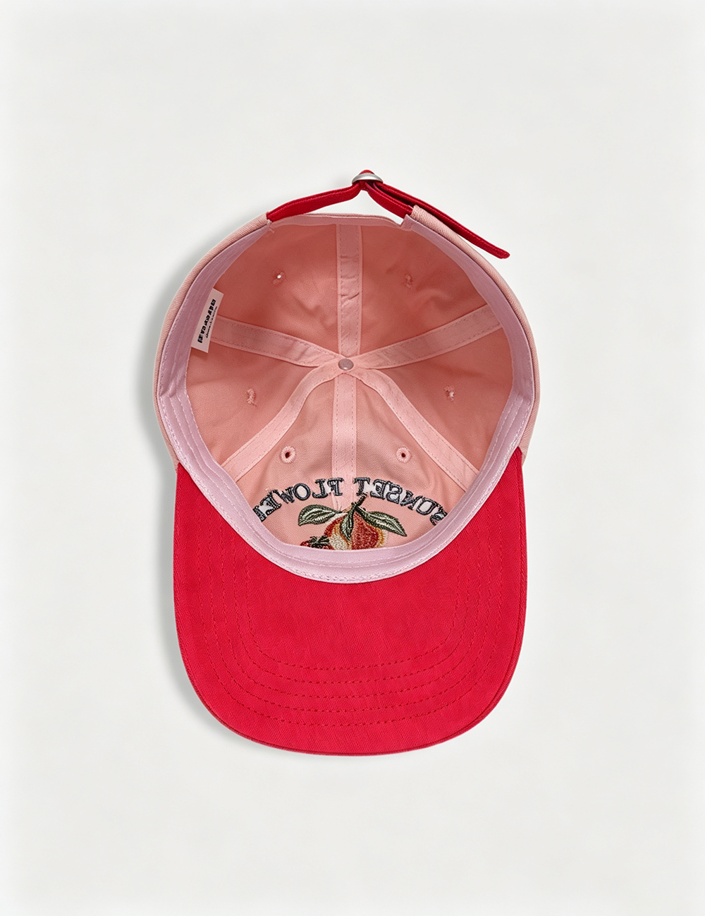 Color Block Litchi Embroideried Lightweight Baseball Caps MK2COW6W6HAT203