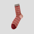 Stylish Color Block Polka Dots Knit Socks 6W8FSO1005