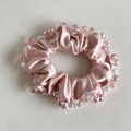 Luxury Shiny Crystal-Trimmed Satin Scrunchies MK2BW6W6HSR46