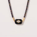 Evil Eye Beaded Necklace - DippedShop Wholesale - #5779