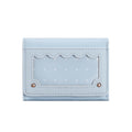 Scalloped Window Trifold Wallet - DippedShop Wholesale - #6083