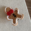Crochet Christmas Tree Hair Clip - DippedShop Wholesale - #1459