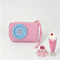 Crochet Wristlet Coin Pouch - DippedShop Wholesale - #3427
