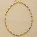 Beaded Choker Necklace - DippedShop Wholesale - #4963