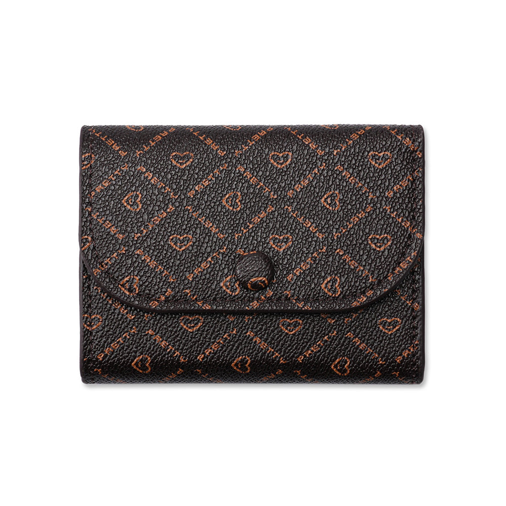Heart Print Card Holder - DippedShop Wholesale - #2131