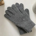 Elegant Solid Color Thicken Warm Knit Gloves 6W6GLO50