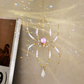 Spooky Spider Crystal Sun Catcher Wind Chime 6H7HLS203